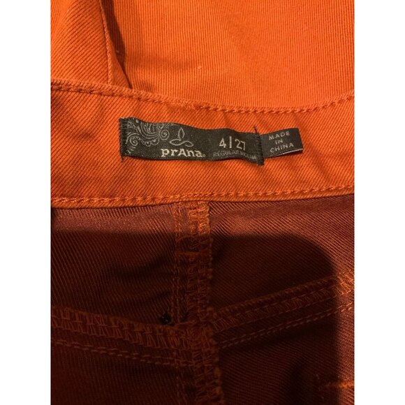 Prana Orange Straight Leg Jeans - Picture 7 of 8